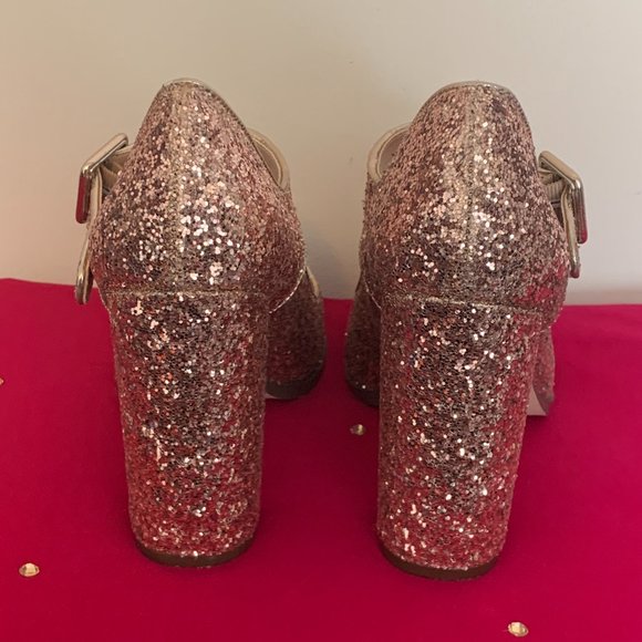 Nearly New (Only Worn Twice) Mix No. 6 Stunningly Beautiful Asuviel Glitter Pump - Picture 13 of 15